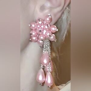 Vintage 1950's Clip-On Earrings